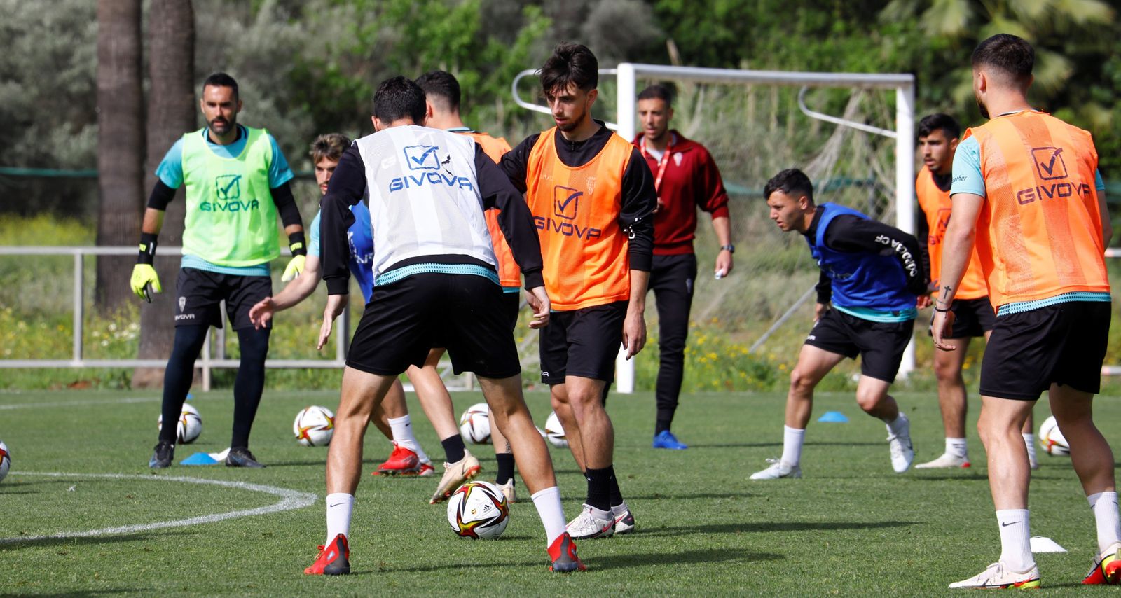 Christian Delgado, uno de los jugadores del filial del Córdoba CF que está con el primer equipo.