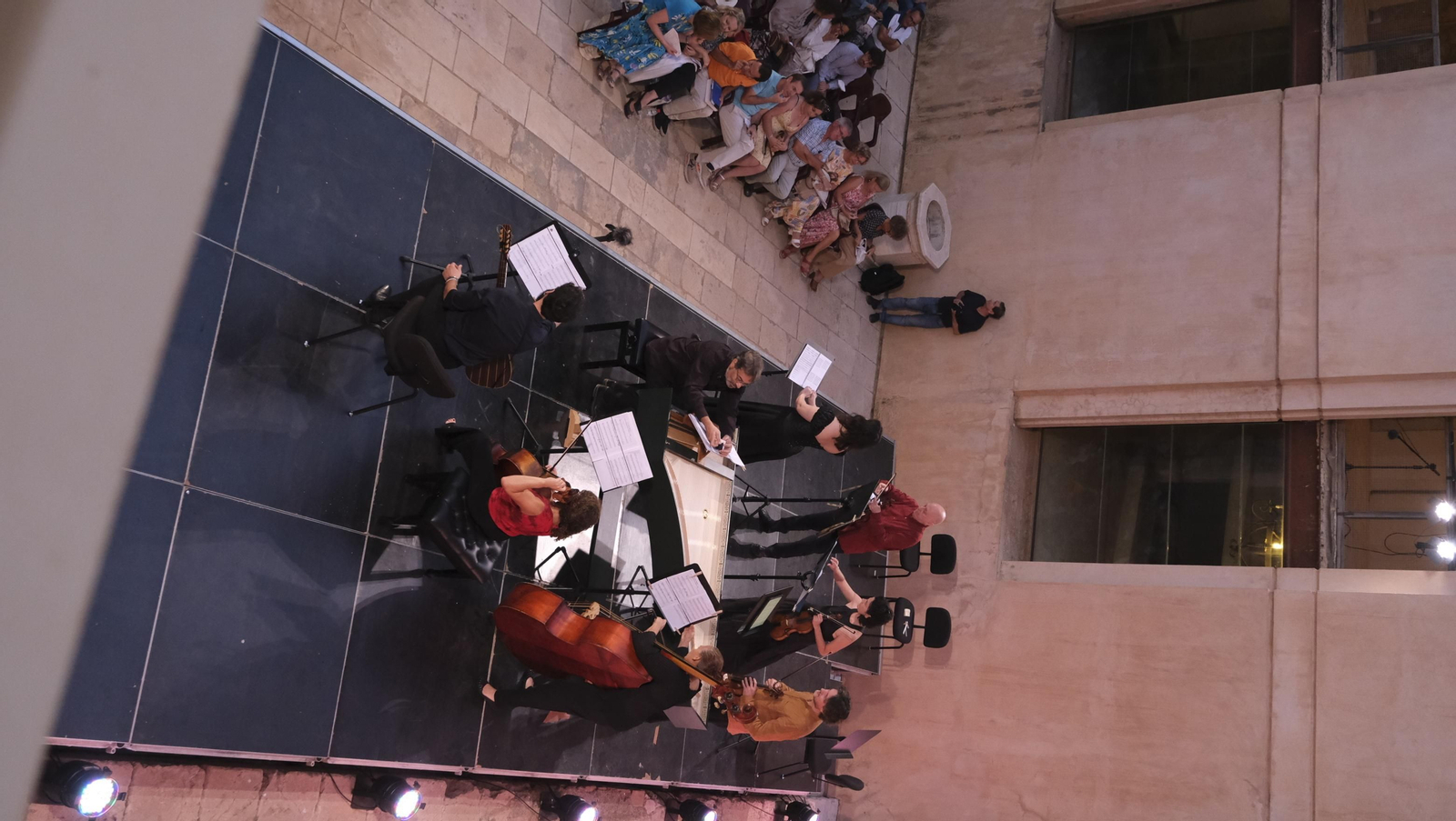 Imágenes del concierto de La Real Cámara en el XXI Festival de Música Renacentista y Barroca de Vélez Blanco