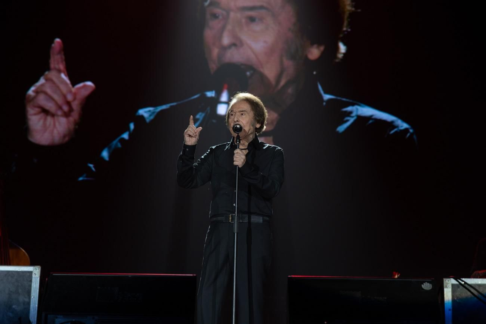 Así se disfruta en Jaén del concierto de Raphael, "Raphaelísimo"