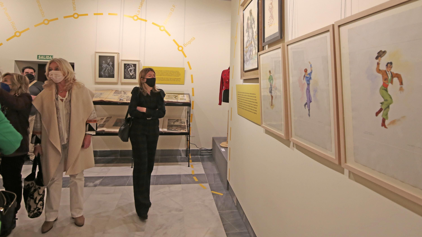 Inaugurada la exposición de Antonio El Bailarín