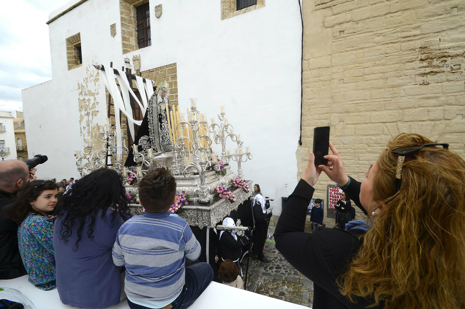 Imágenes de la procesión del Santo Entierro