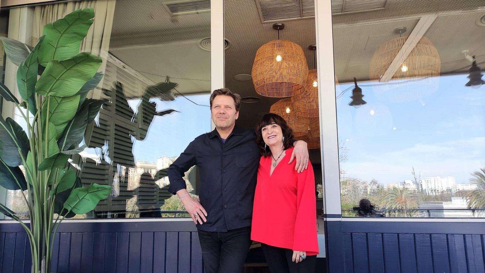 Olivier Truc y Rosa Montero, autores de 'La desconocida'.