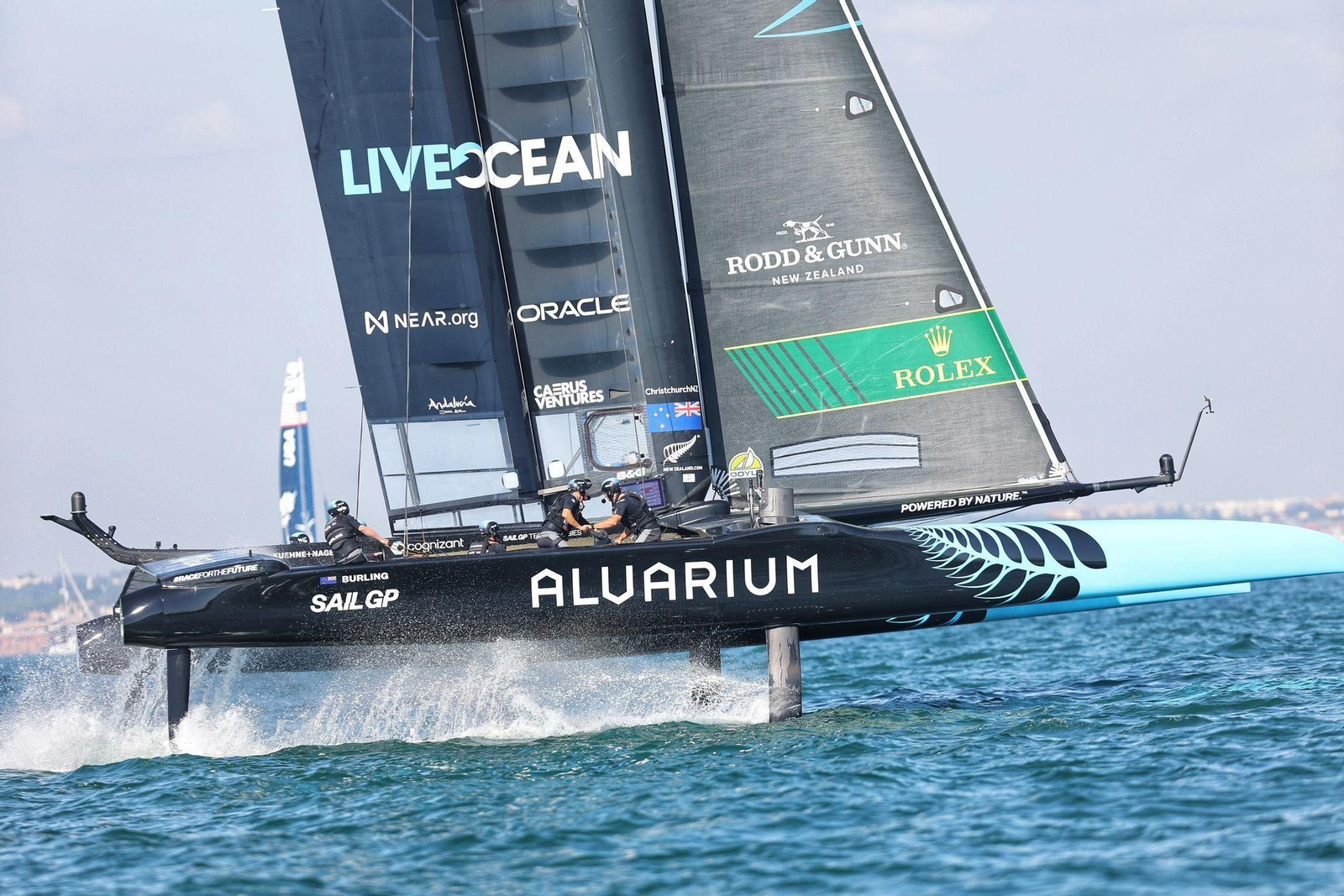 Sail GP Cádiz: El primer entrenamiento ya deja imágenes espectaculares