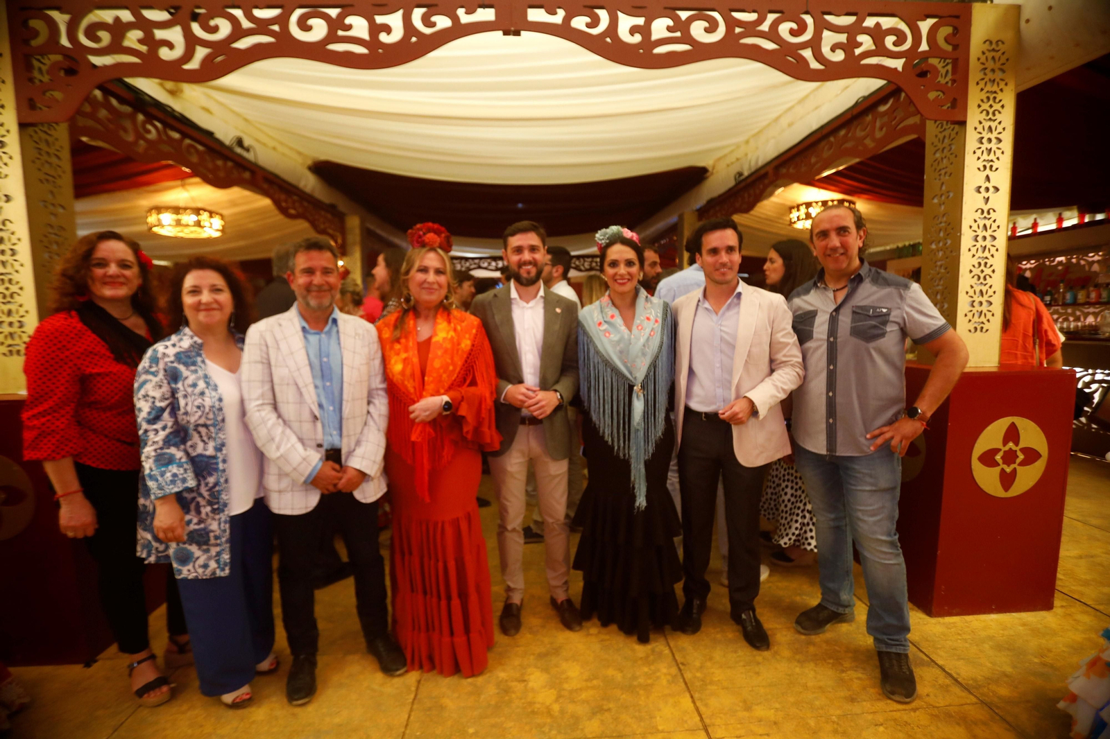 Las recepciones del miércoles de la Feria de Córdoba, en imágenes