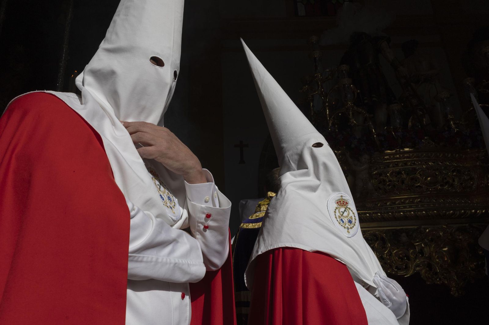Las imágenes de la hermandad del Ecce Homo en la Semana Santa de San Fernando 2025