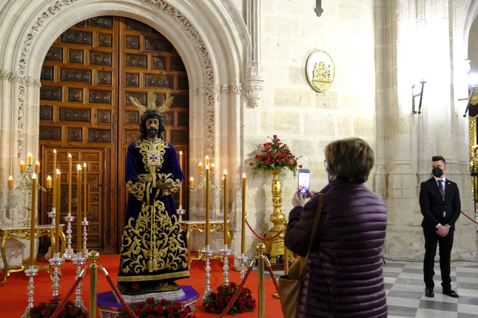 Fotogalería veneración Jesús Cautivo de Medinaceli. Almería