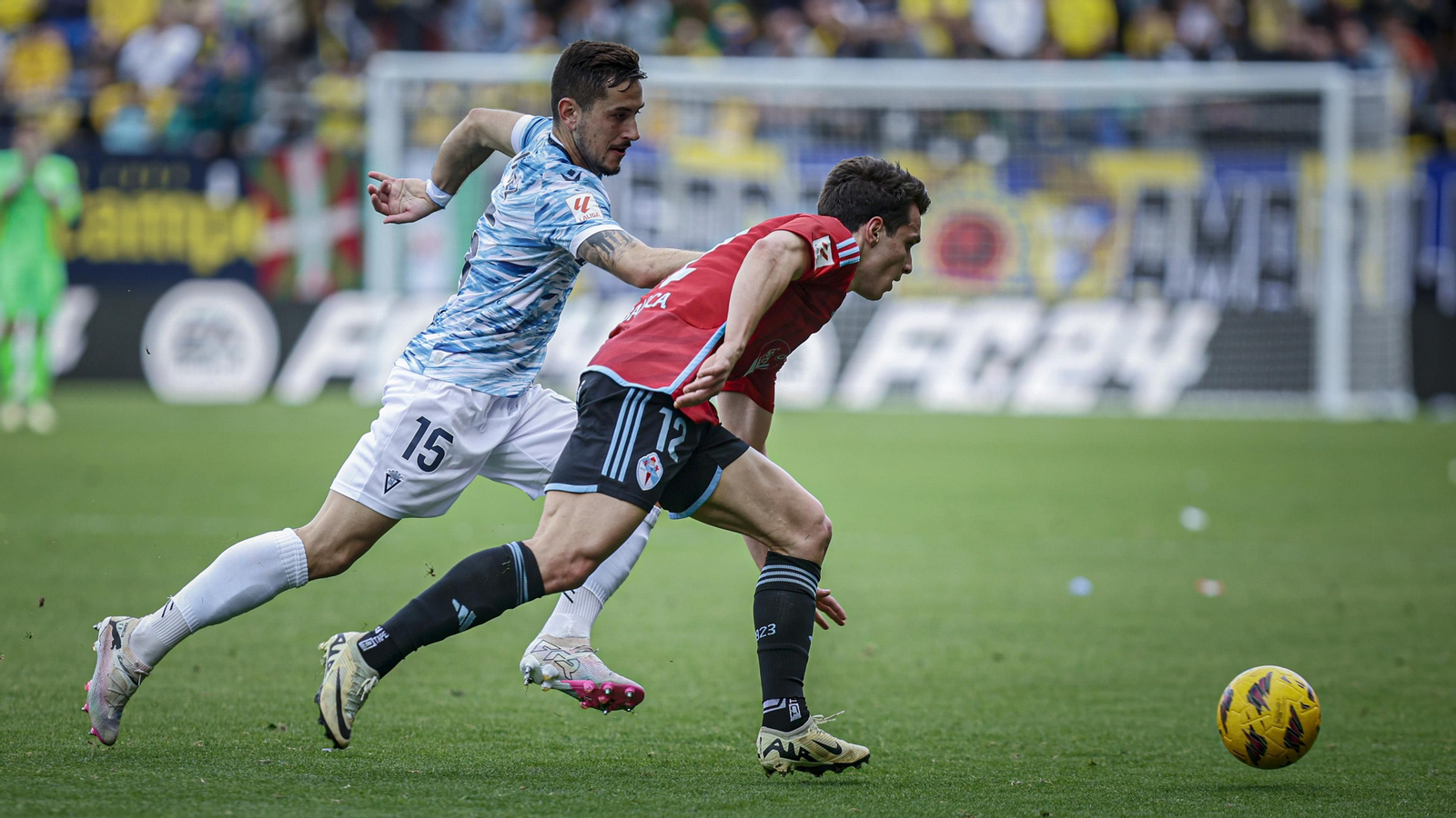 Partido de fútbol Cádiz CF - RC Celta.