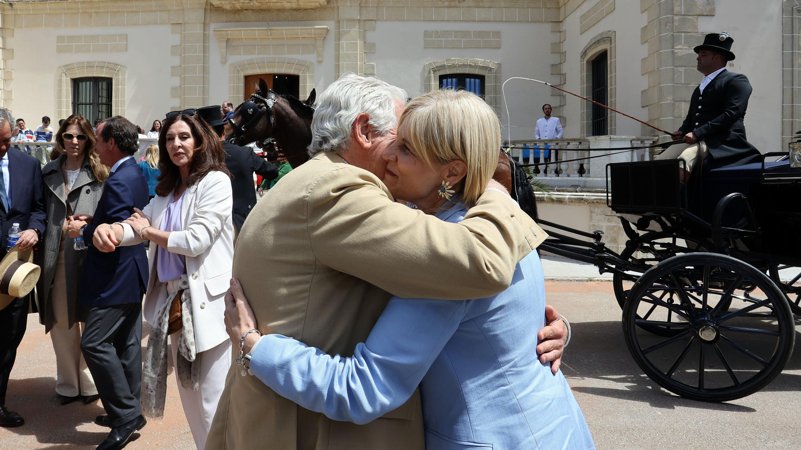'Los carruajes de la integración' con jóvenes de Cedown y Aspanido por Jerez