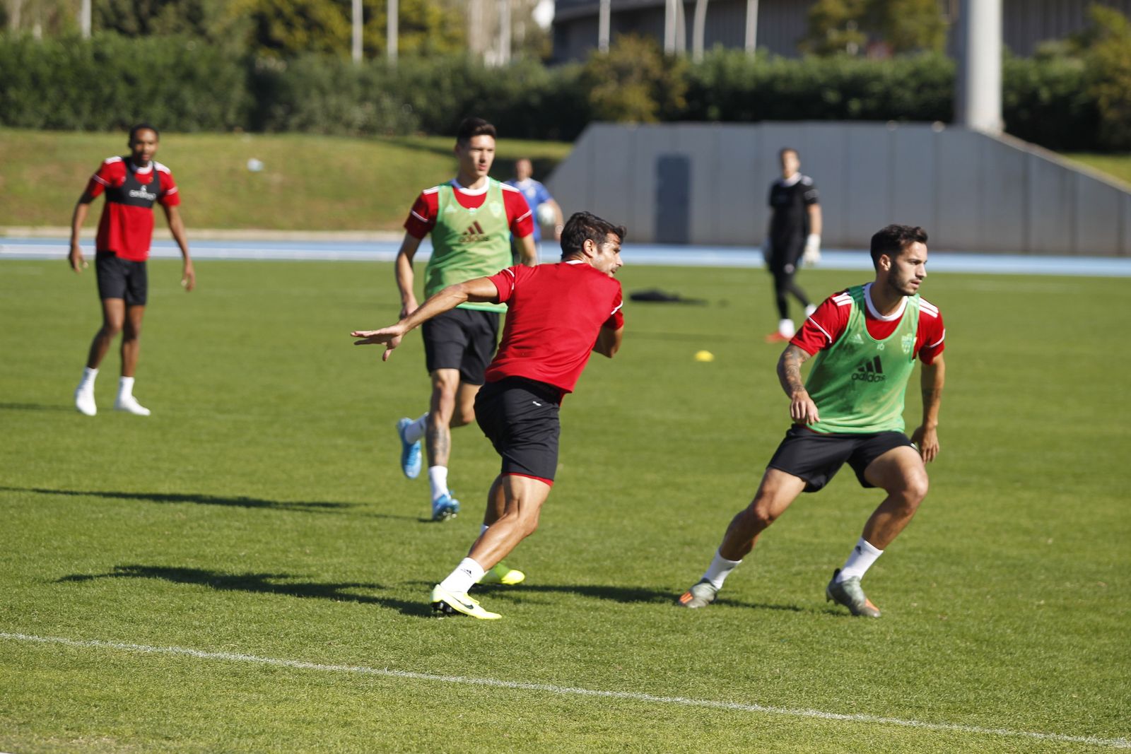 Fotogalería del entrenamiento del Almería 7-XI