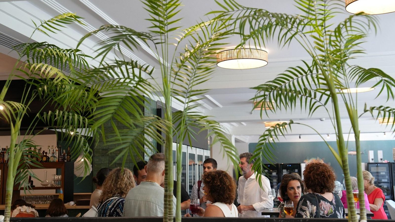 Uno de los salones de La Perdida Zahara.