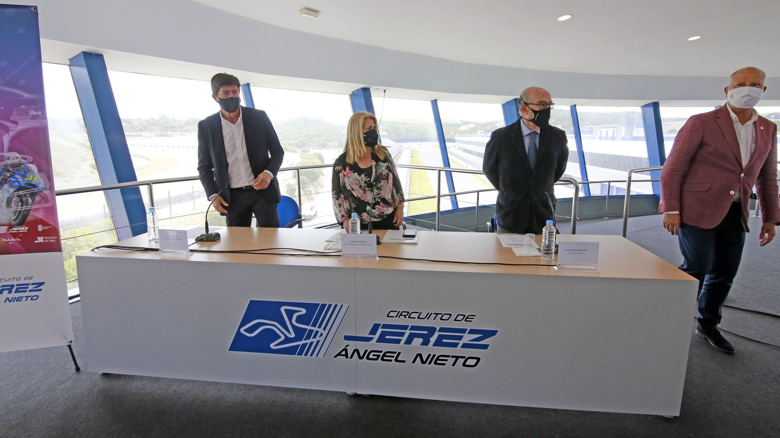 Presentación del G.P. de España en el Circuito de Jerez - Ángel Nieto