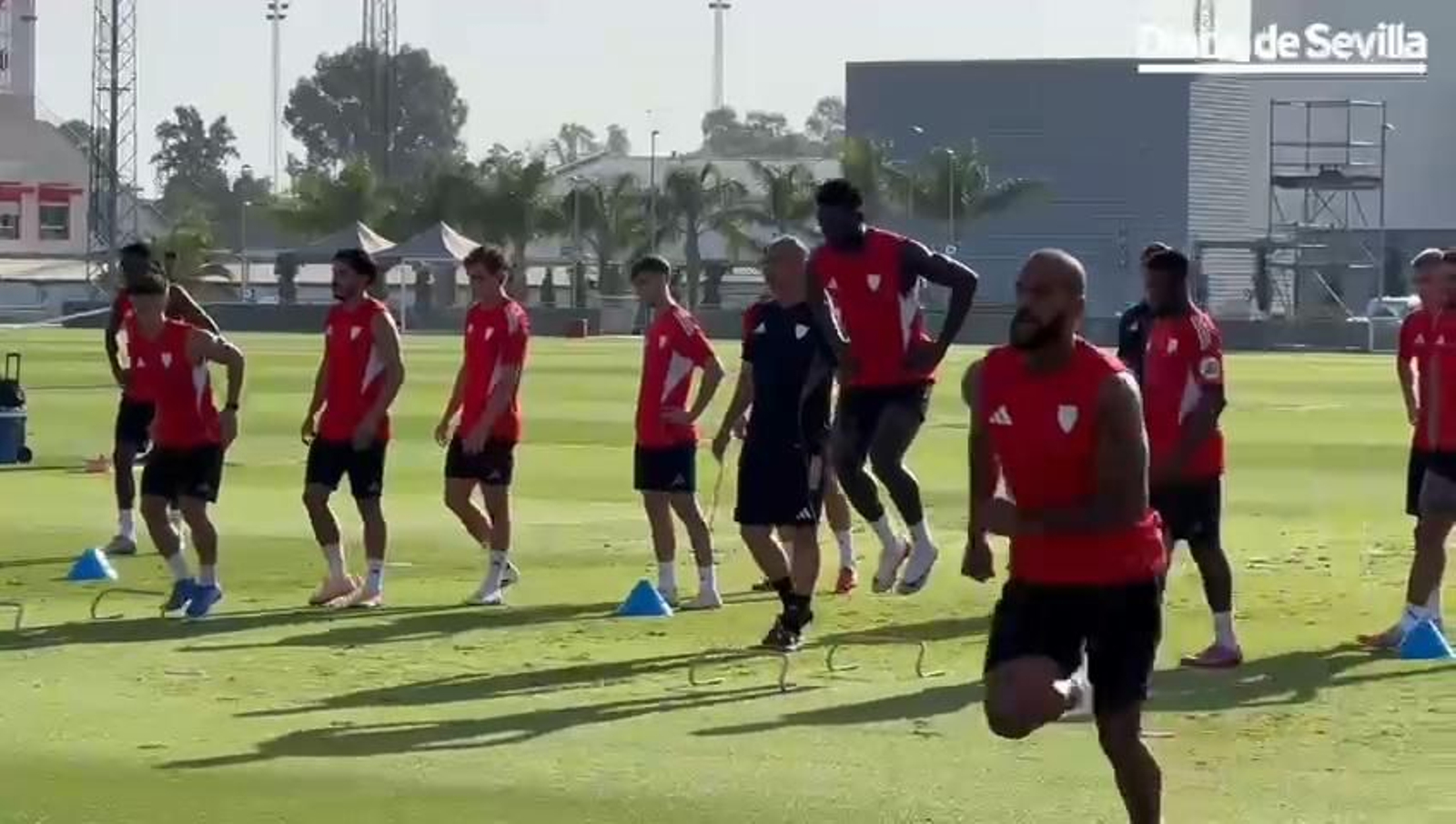 Entrenamiento Sevilla FC 8 de agosto de 2025