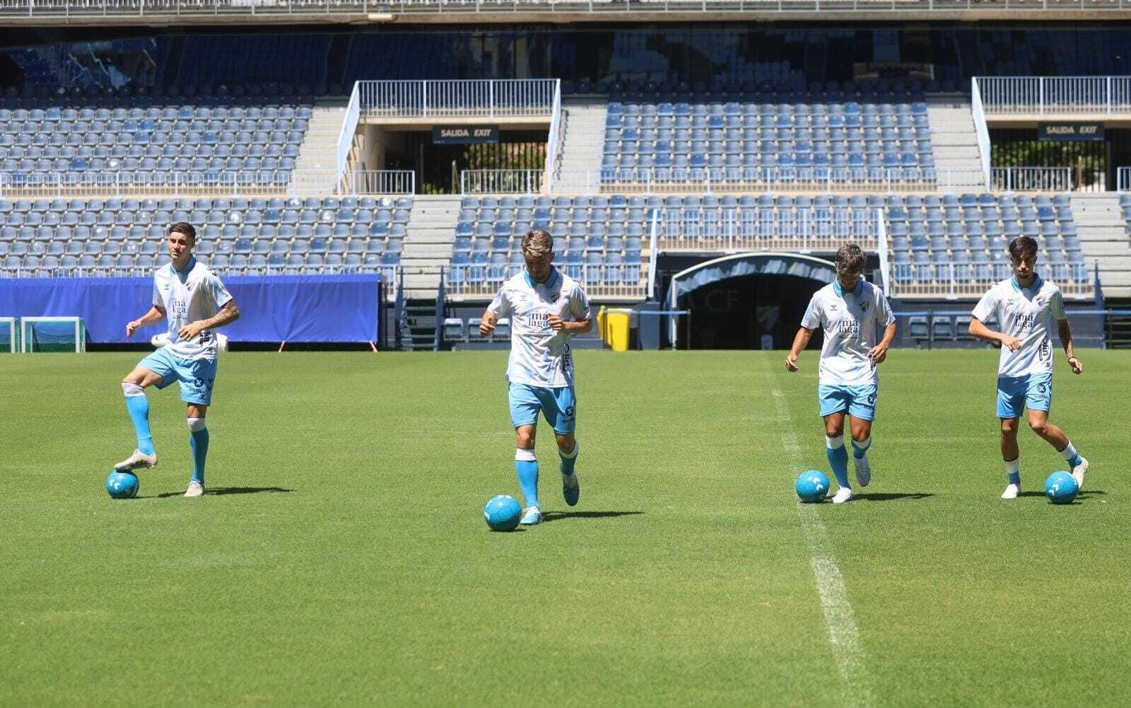 La presentación de Kevin, Roberto, Larrubia y Dani Lorenzo, en imágenes