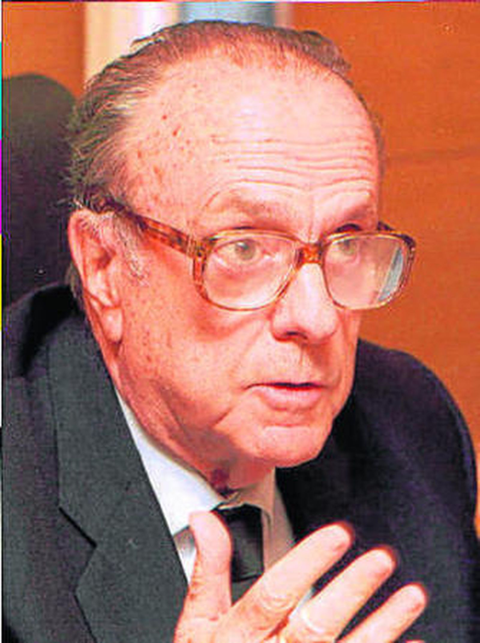 El fallecido Manuel Fraga.