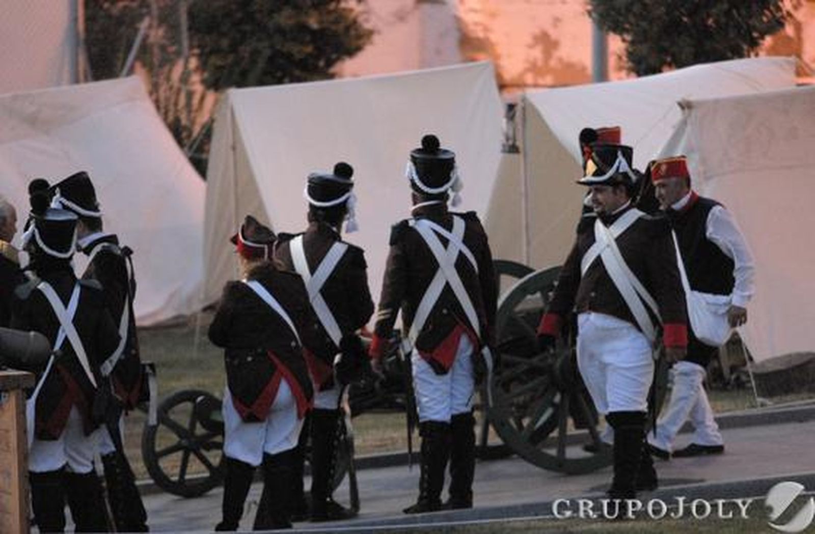Recreación de la batalla del Portazgo.

Foto: Rioja