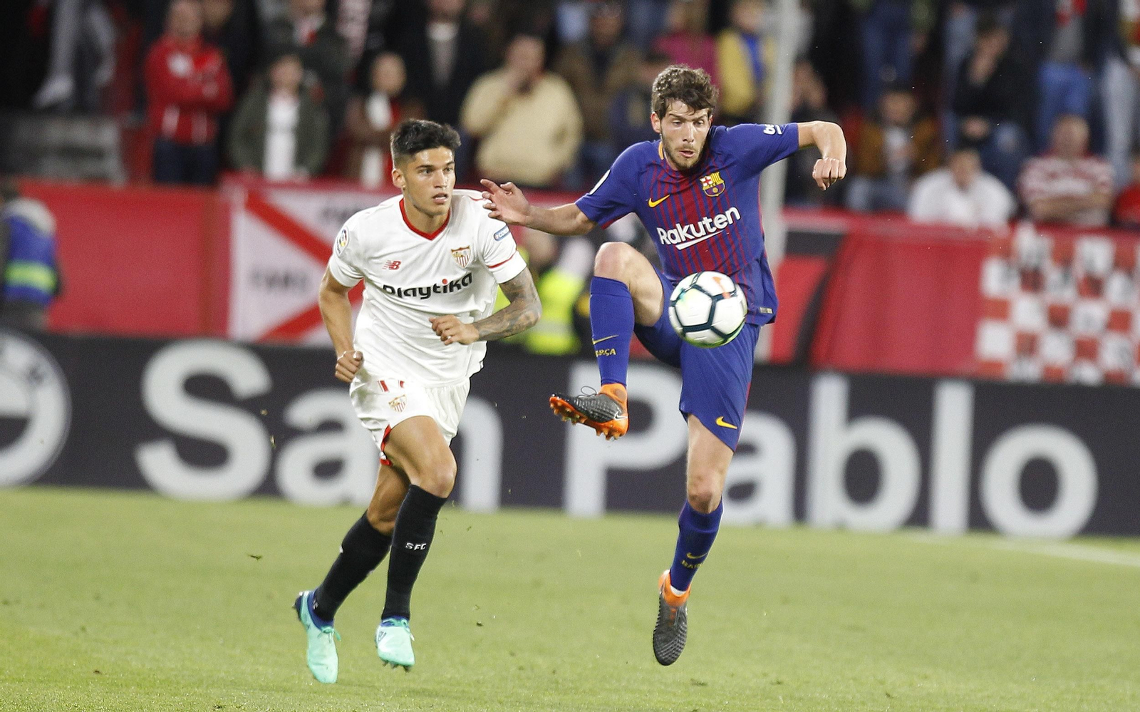 El Sevilla FC-Barcelona, en imágenes