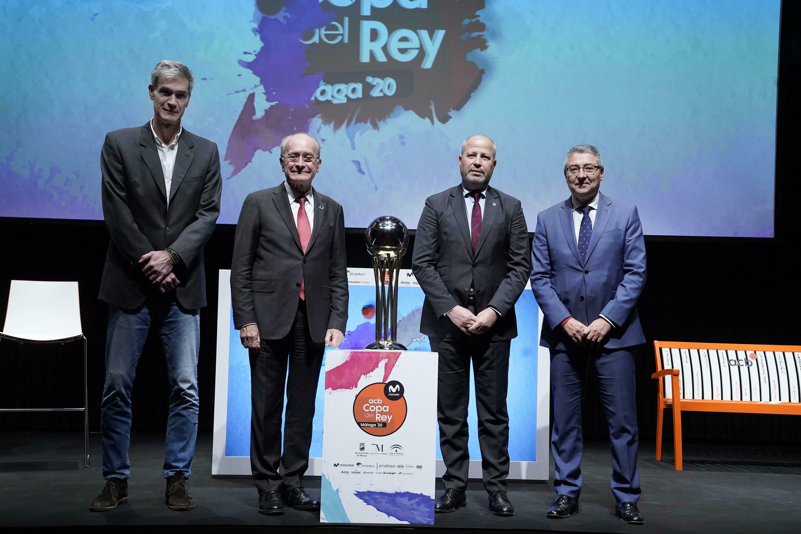 Las fotos del sorteo de la Copa del Rey de Málaga 2020