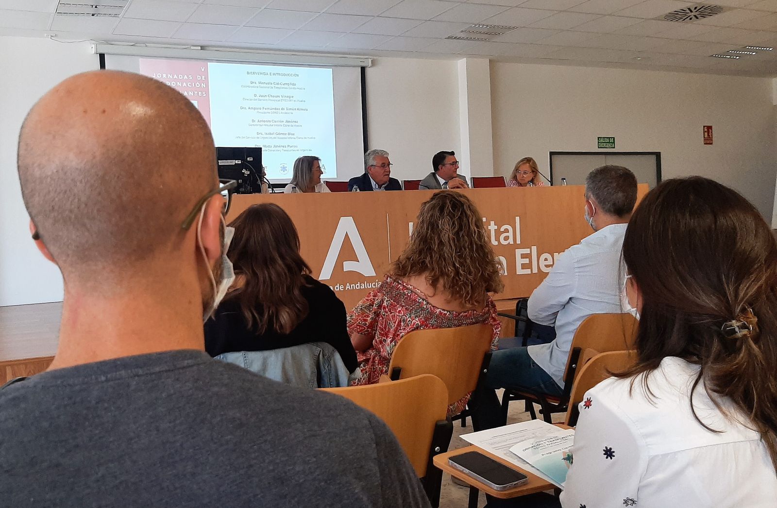 Sanitarios de Huelva participan en las V Jornadas de Donación y Trasplantes en el Infanta Elena