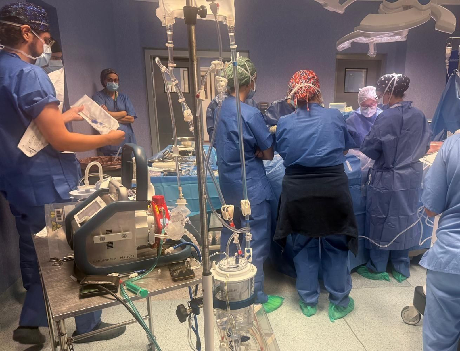 Primera donacion cardiaca en asitolia en Torrecárdenas