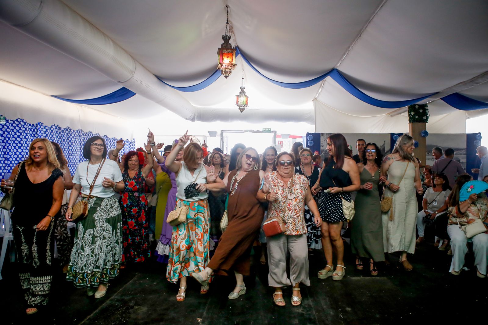 Ambiente en el miércoles festivo de la Feria Real de Algeciras