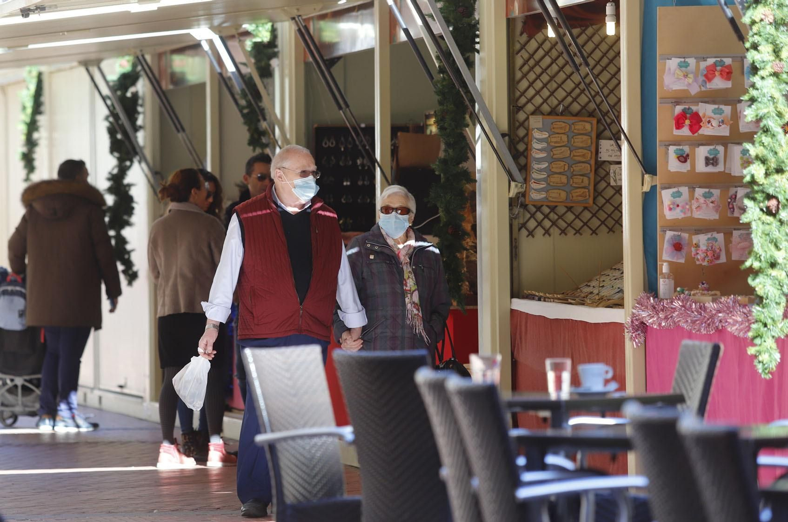 Ambiente en la capital onubense en el último fin de semana.
