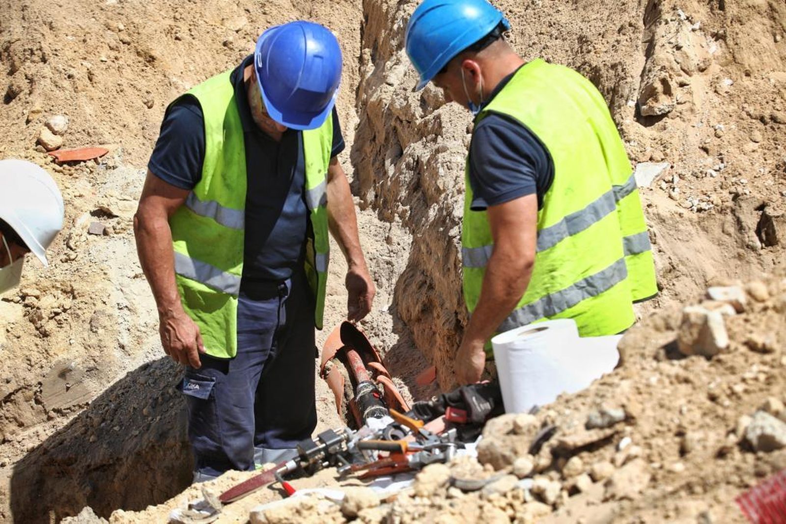 El cable causante del apagón.