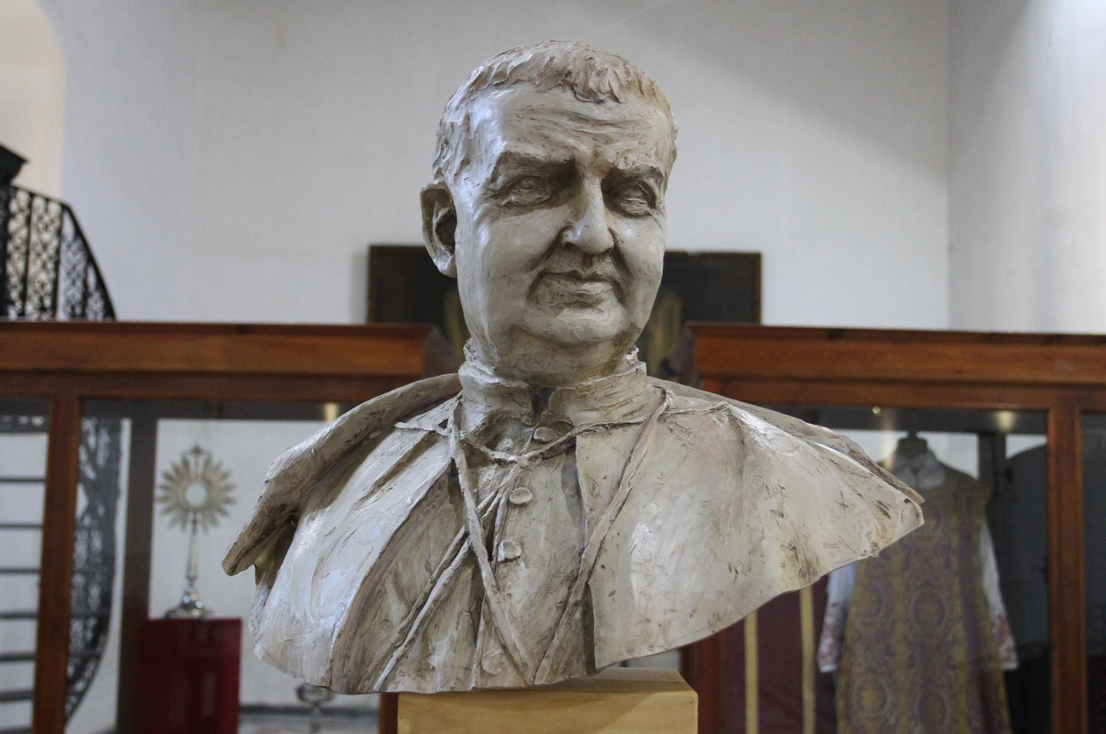 La inauguración de la exposición 'Arcipreste de Huelva, San Manuel González', en imágenes