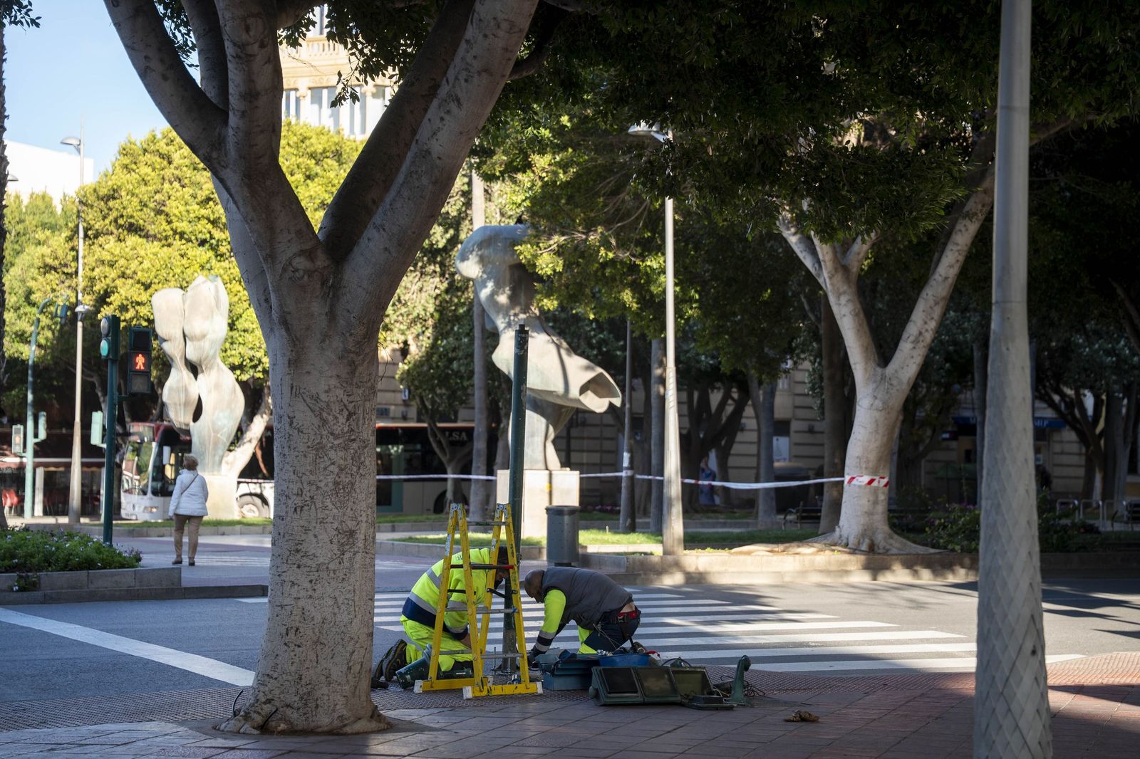 La Borrasca Leonardo se ensaña con Almería, en imágenes