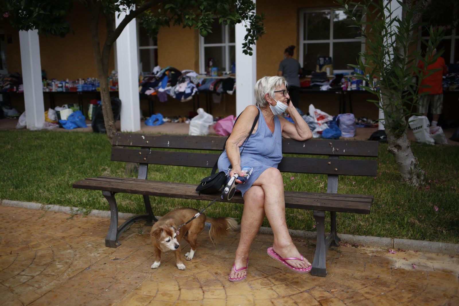 Las fotos del camping de Mollina, arrasado por el incendio