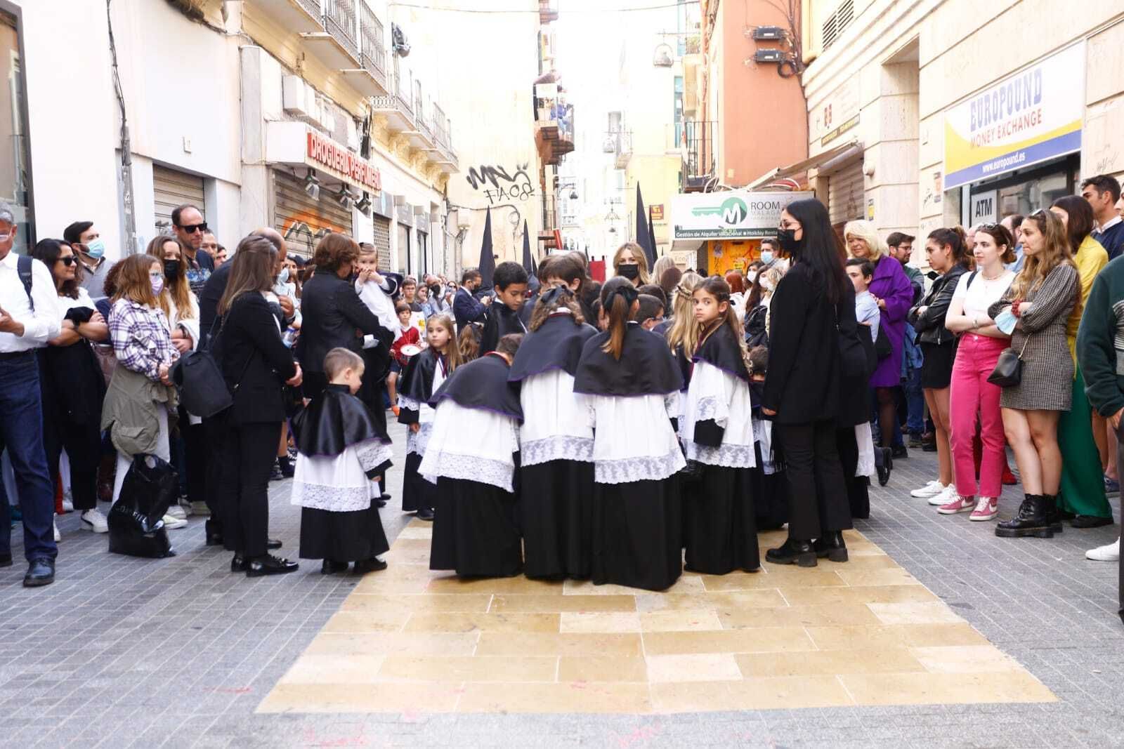 Las fotos de Dolores de San Juan, en el Viernes Santo de Málaga