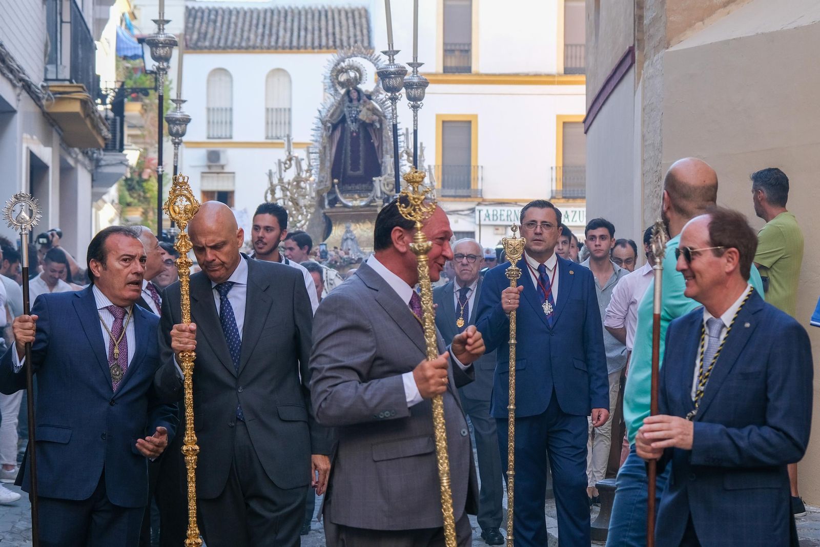 Procesión Virgen del Carmen de Santa Ana y Virgen del Carmen de San Leandro