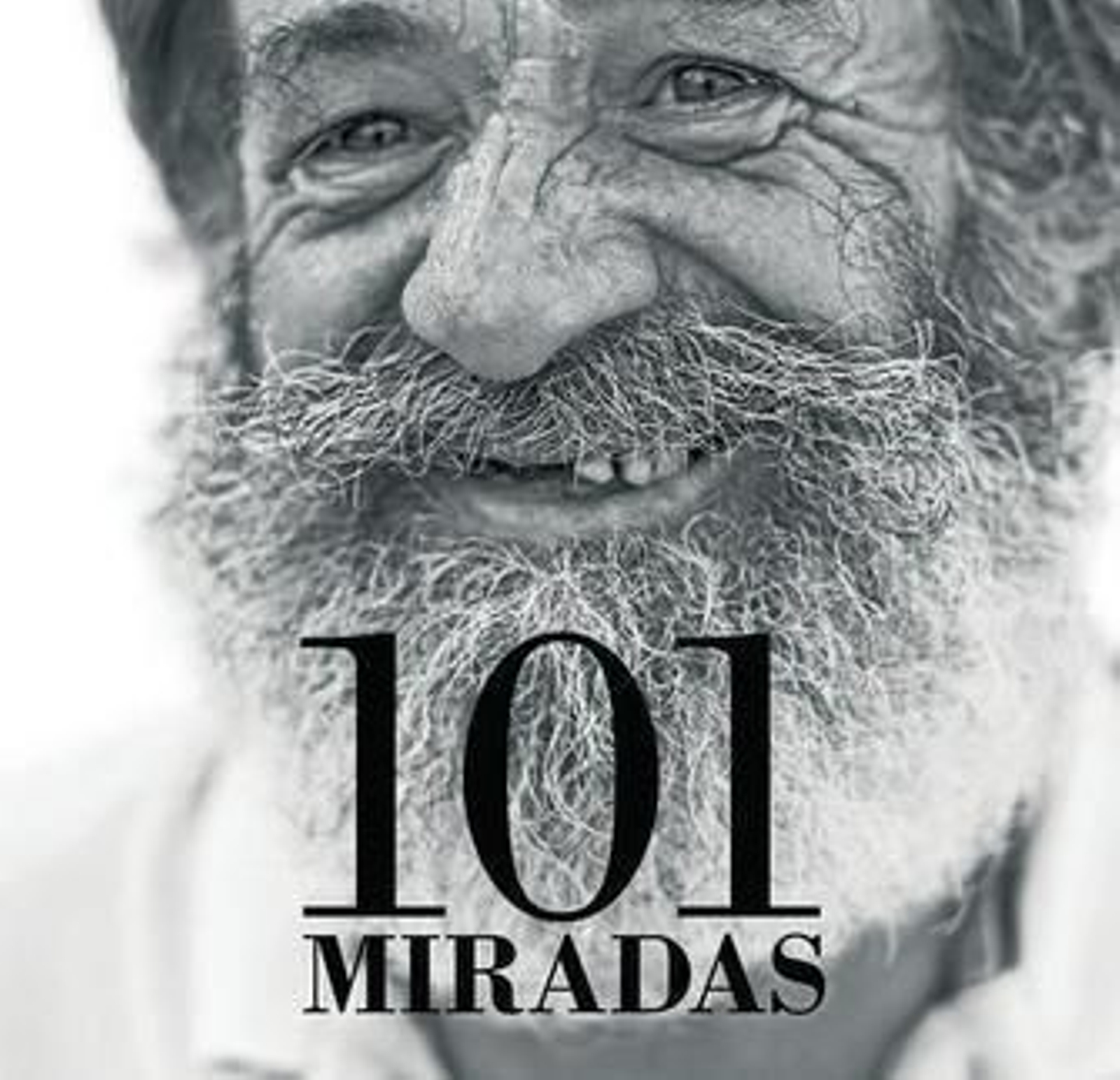 Portada del libro '101 Miradas', editado con motivo de la exposición de retratos del mismo nombre.