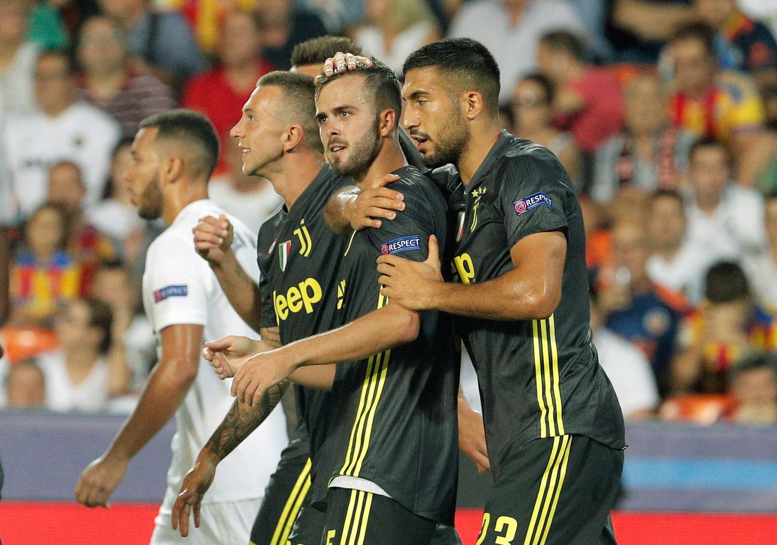 El Valencia-Juventus, en imágenes