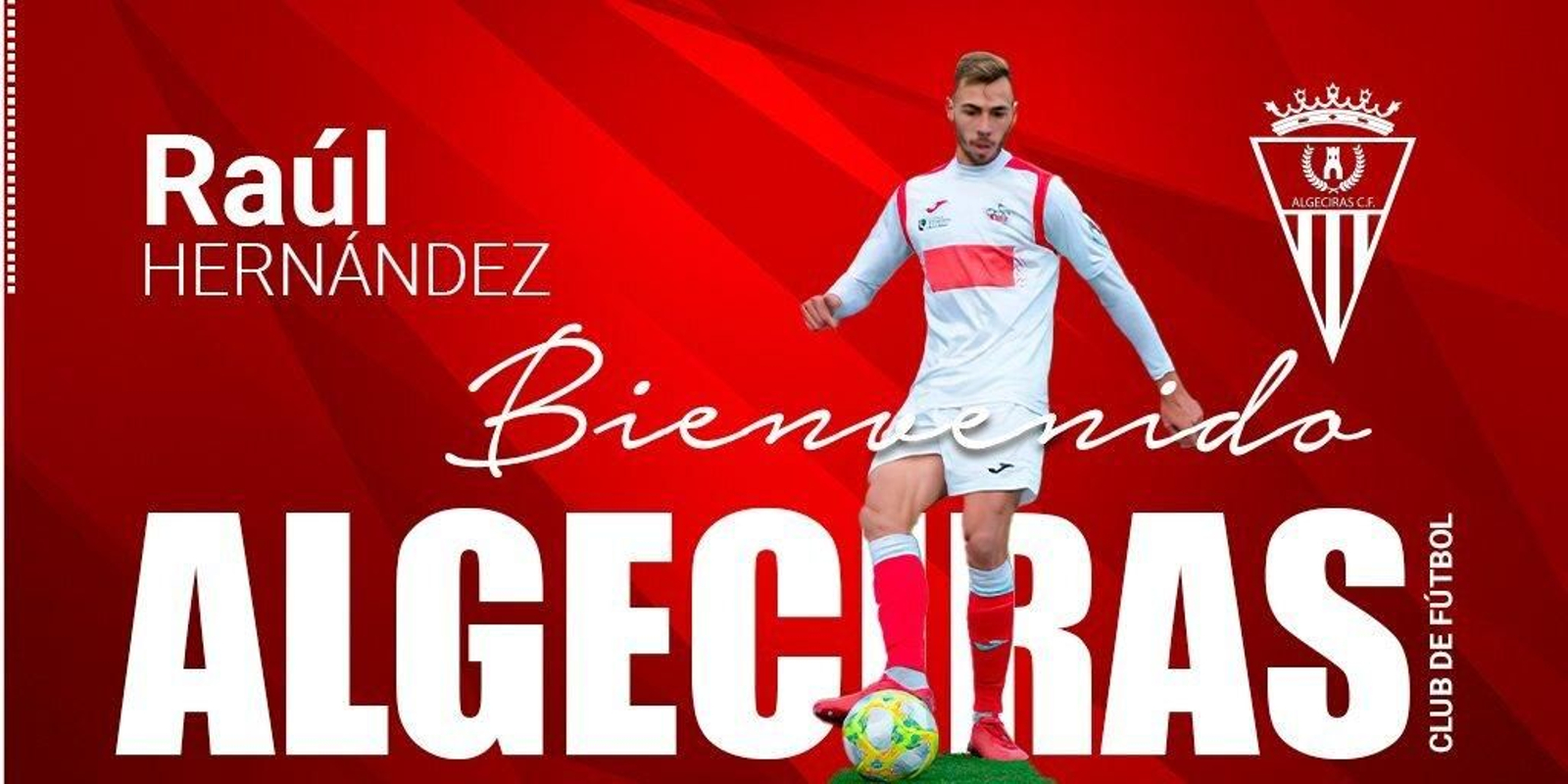 Raúl Hernández, el primer fichaje del Algeciras.