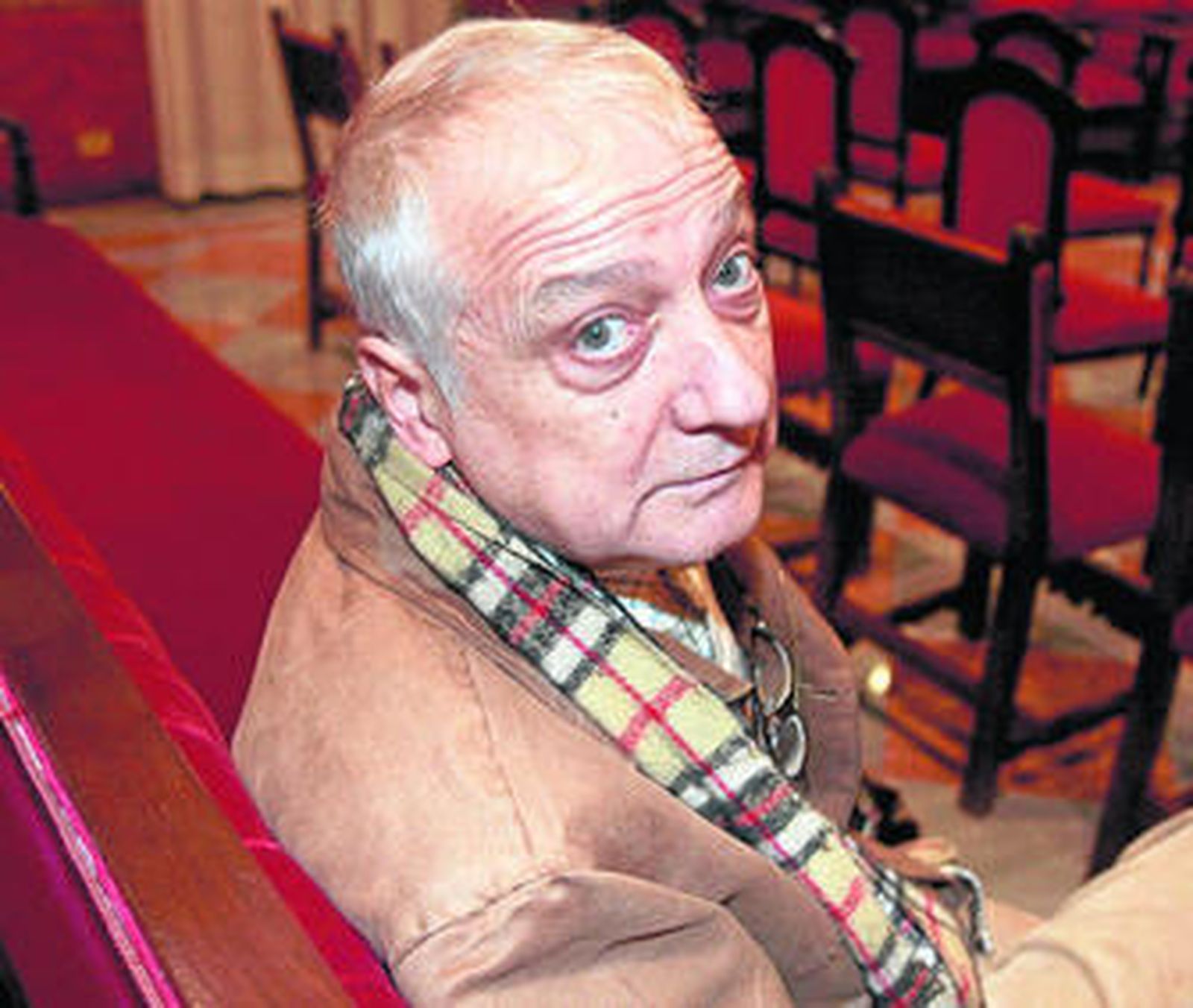 Horacio Rébora, el alma del festival de Granada.