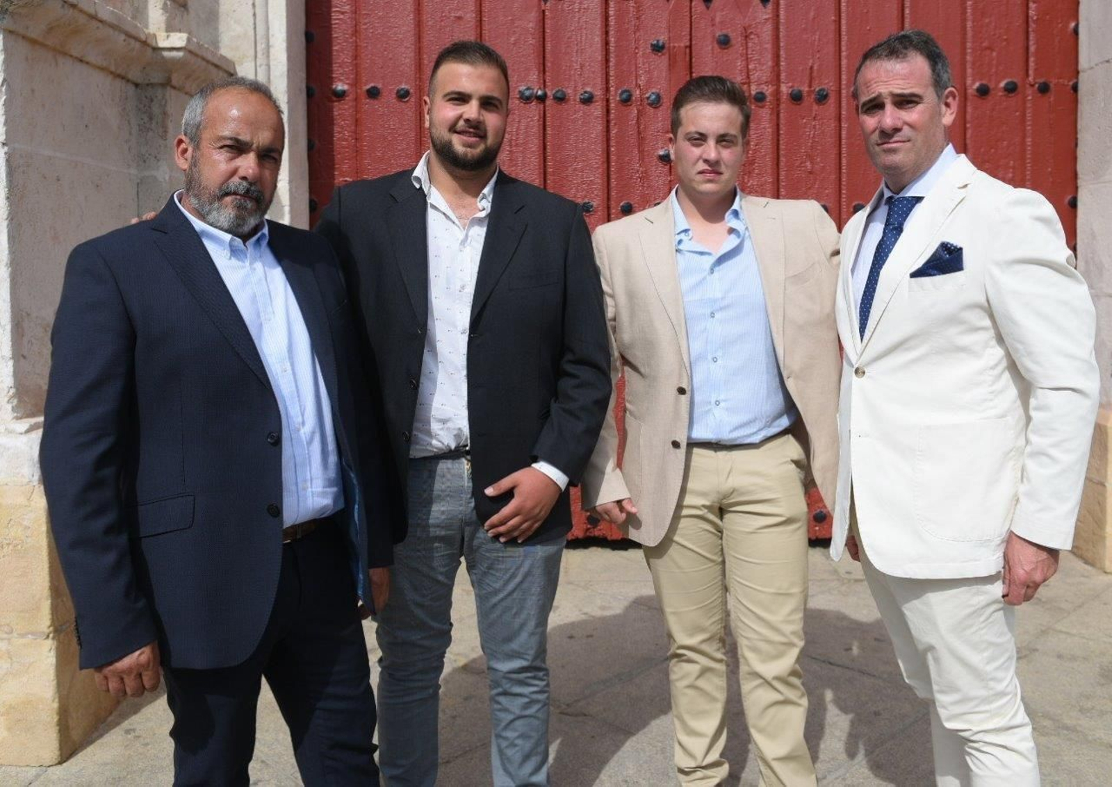 Alberto, Raúl, Ángel y Mateo Fernández