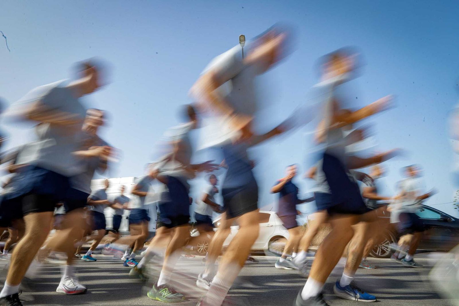 Las imágenes de la carrera Ruta 091 Kilómetros Solidarios celebrada en San Fernando