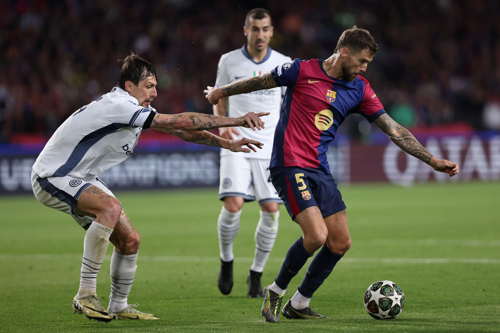 Las mejores fotos del Barcelona - Inter