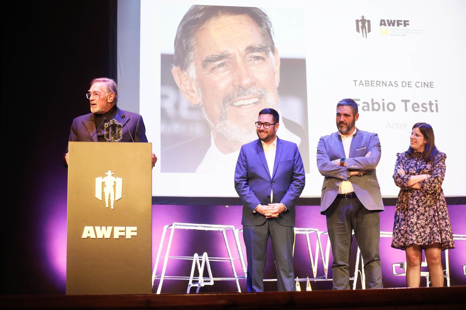Las mejores imágenes de los premios y gala de inauguración del Western Film Festival de Tabernas