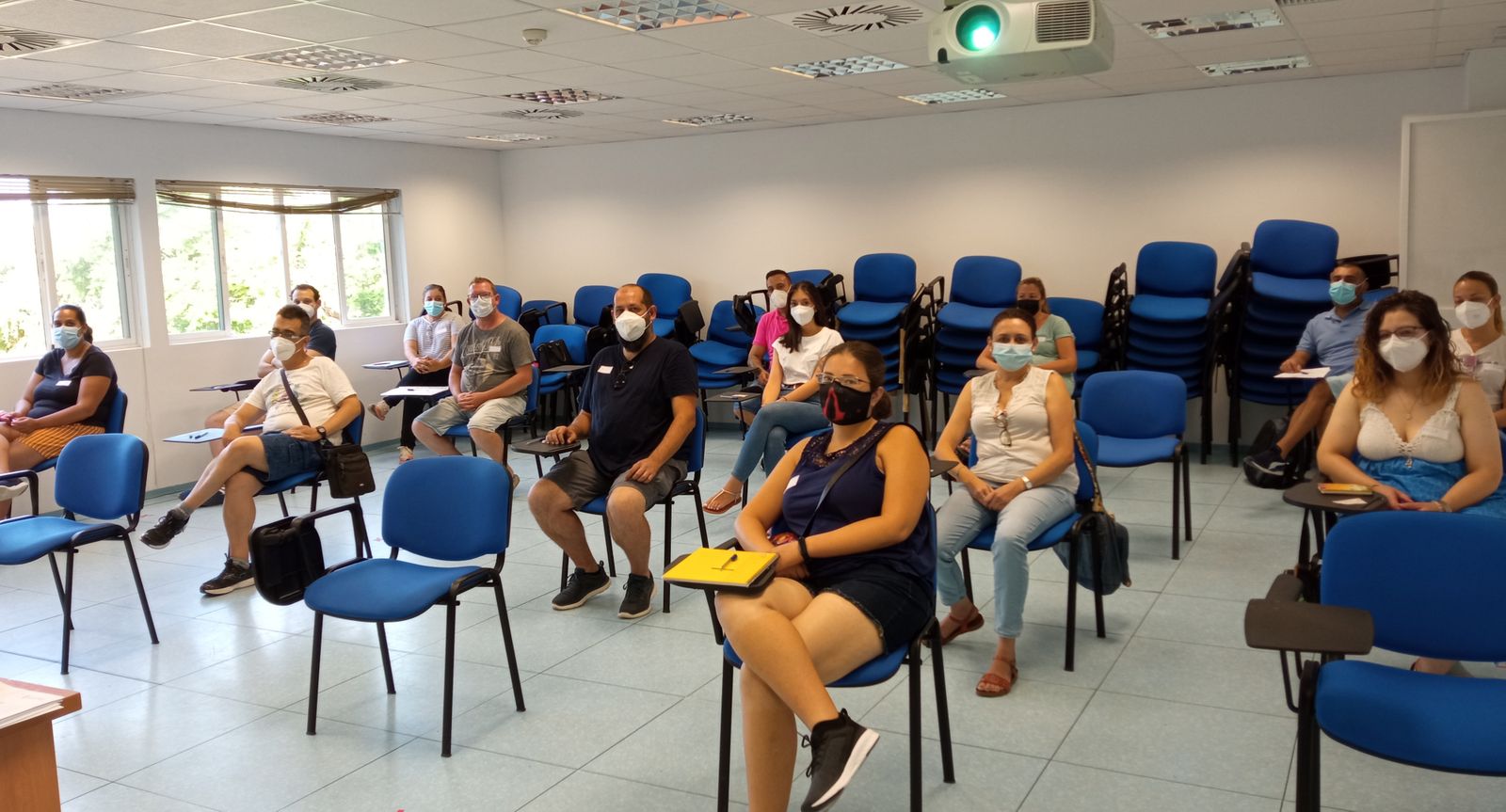 Participantes en la  “Lanzadera Conecta Empleo” de Puerto Real