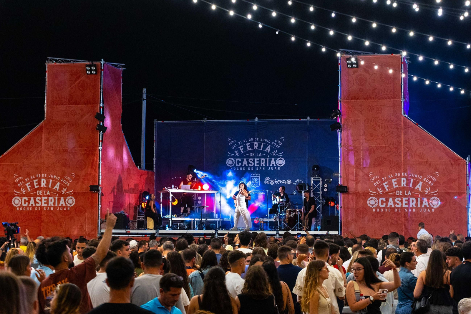 Noche de San Juan en La Casería: las imágenes
