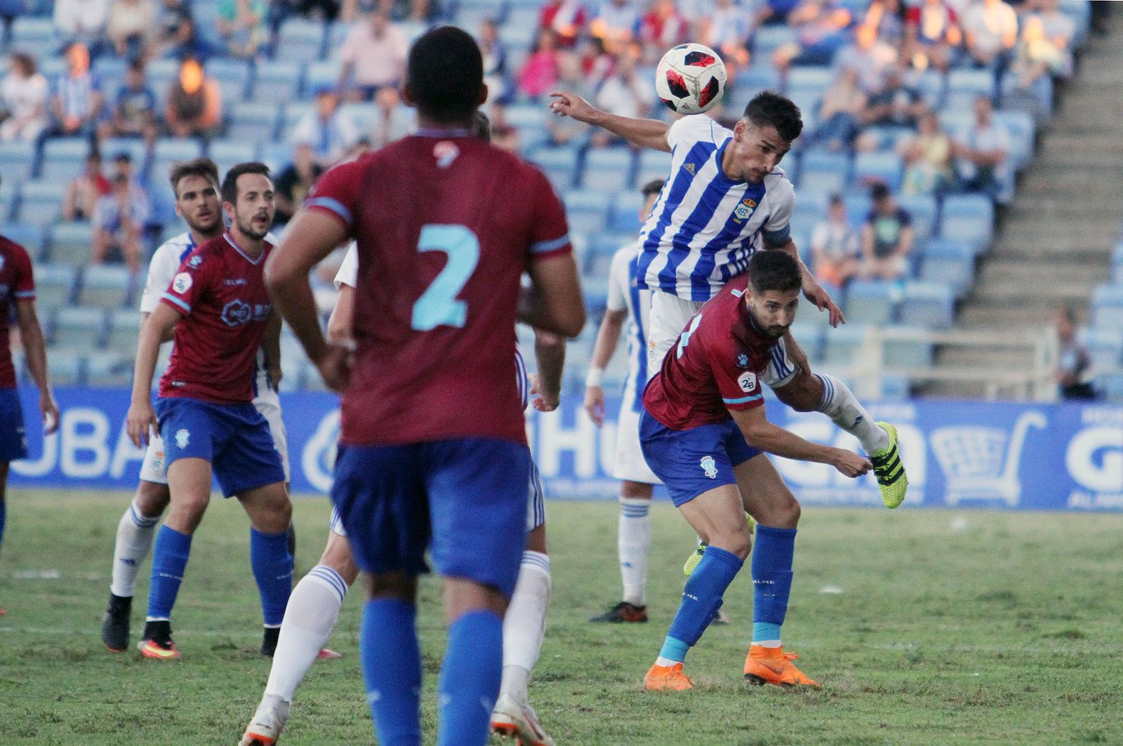 Imágenes del Recreativo de Huelva-Jumilla