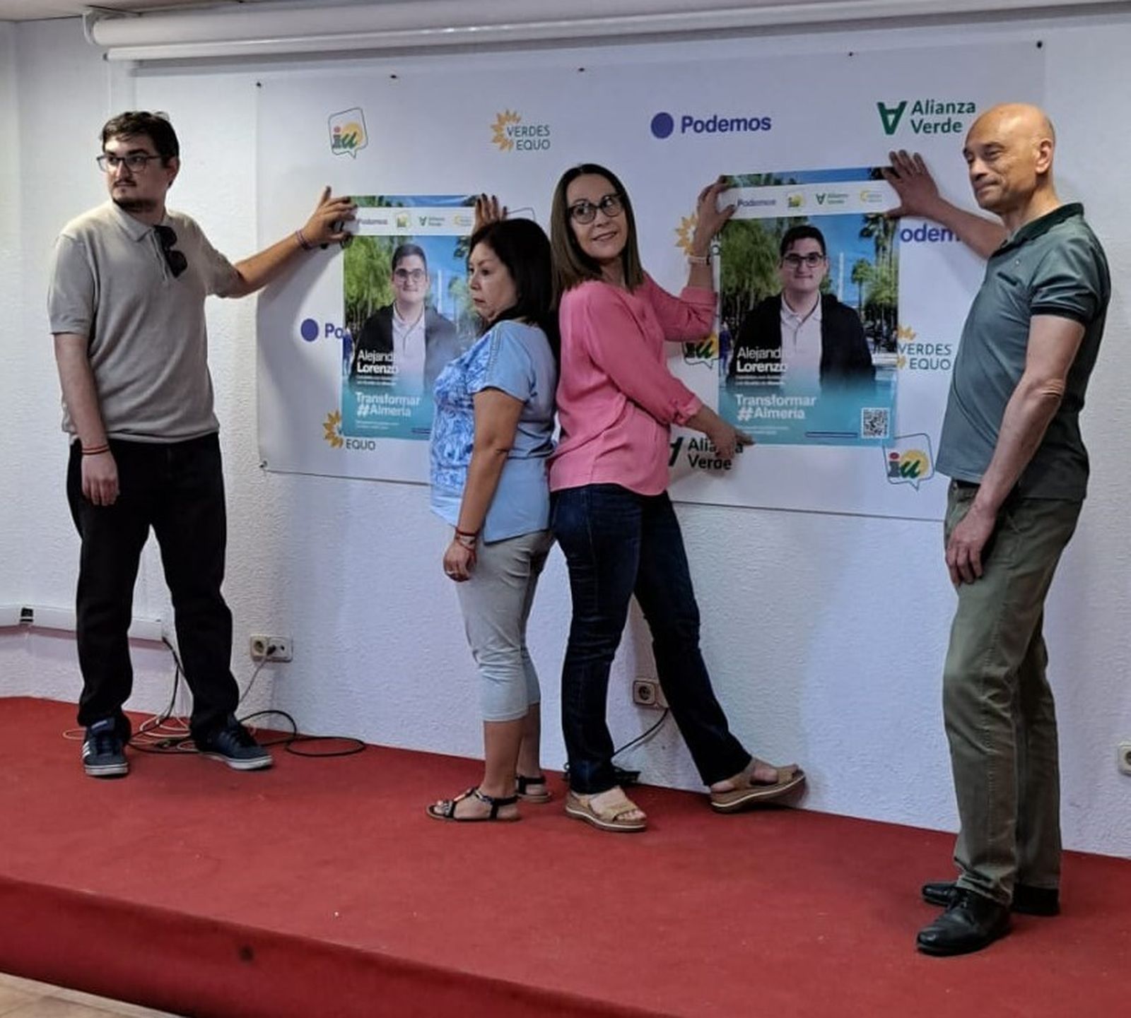 La confluencia Con Andalucía se presenta como "única alternativa de izquierdas real" en Almería