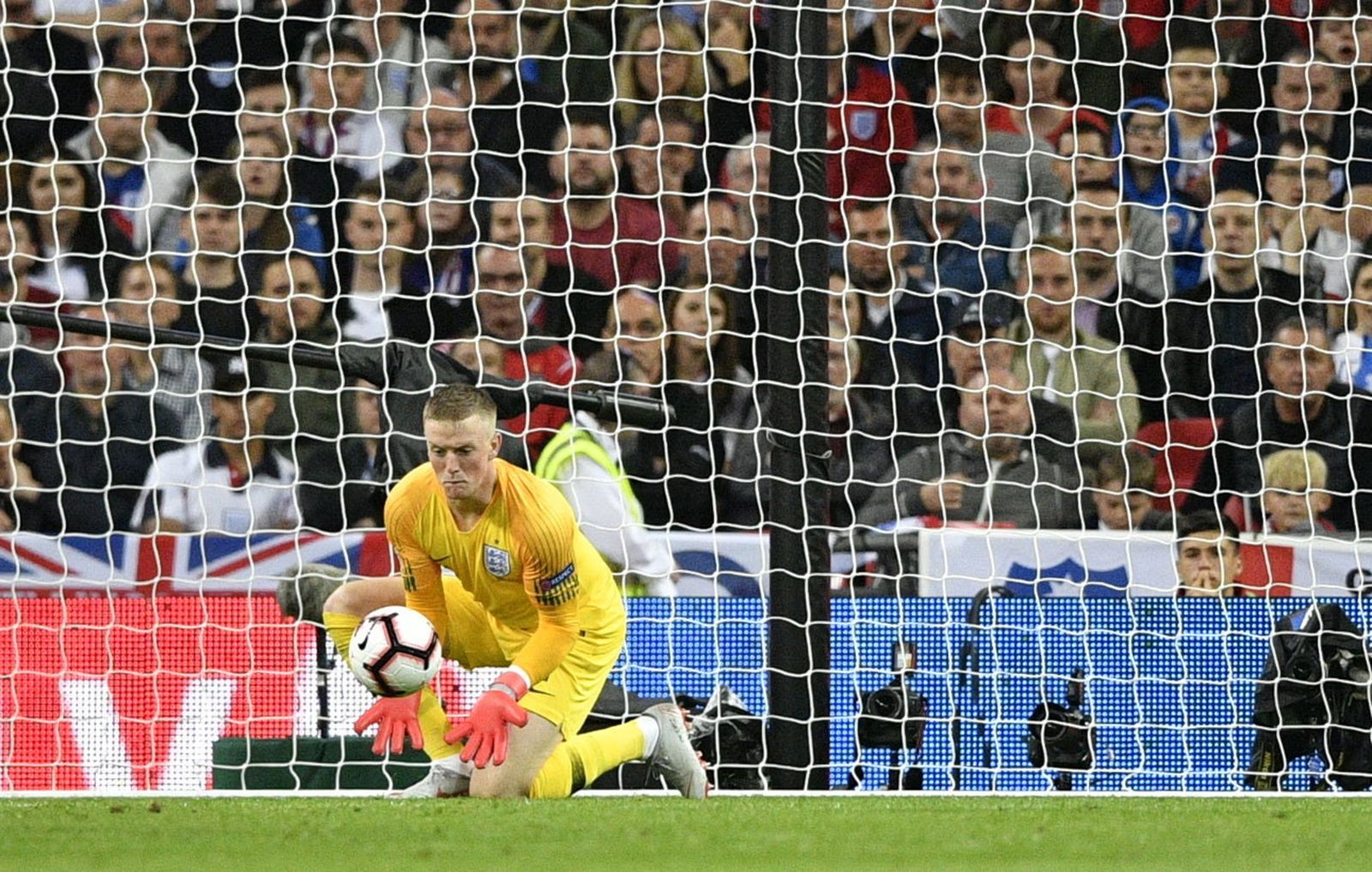 Las imágenes del Inglaterra-España