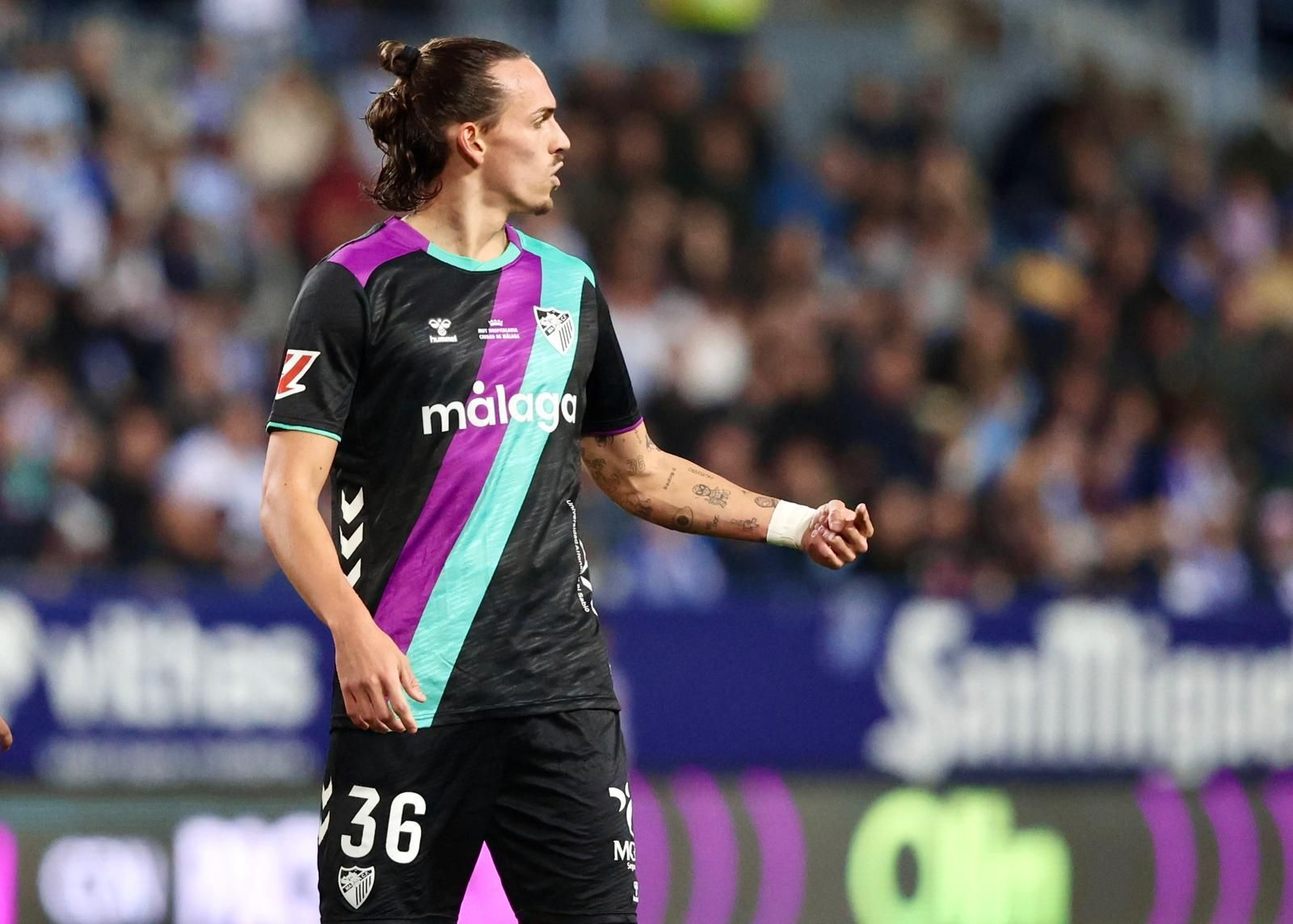 El Málaga CF-Real Zaragoza, en fotos