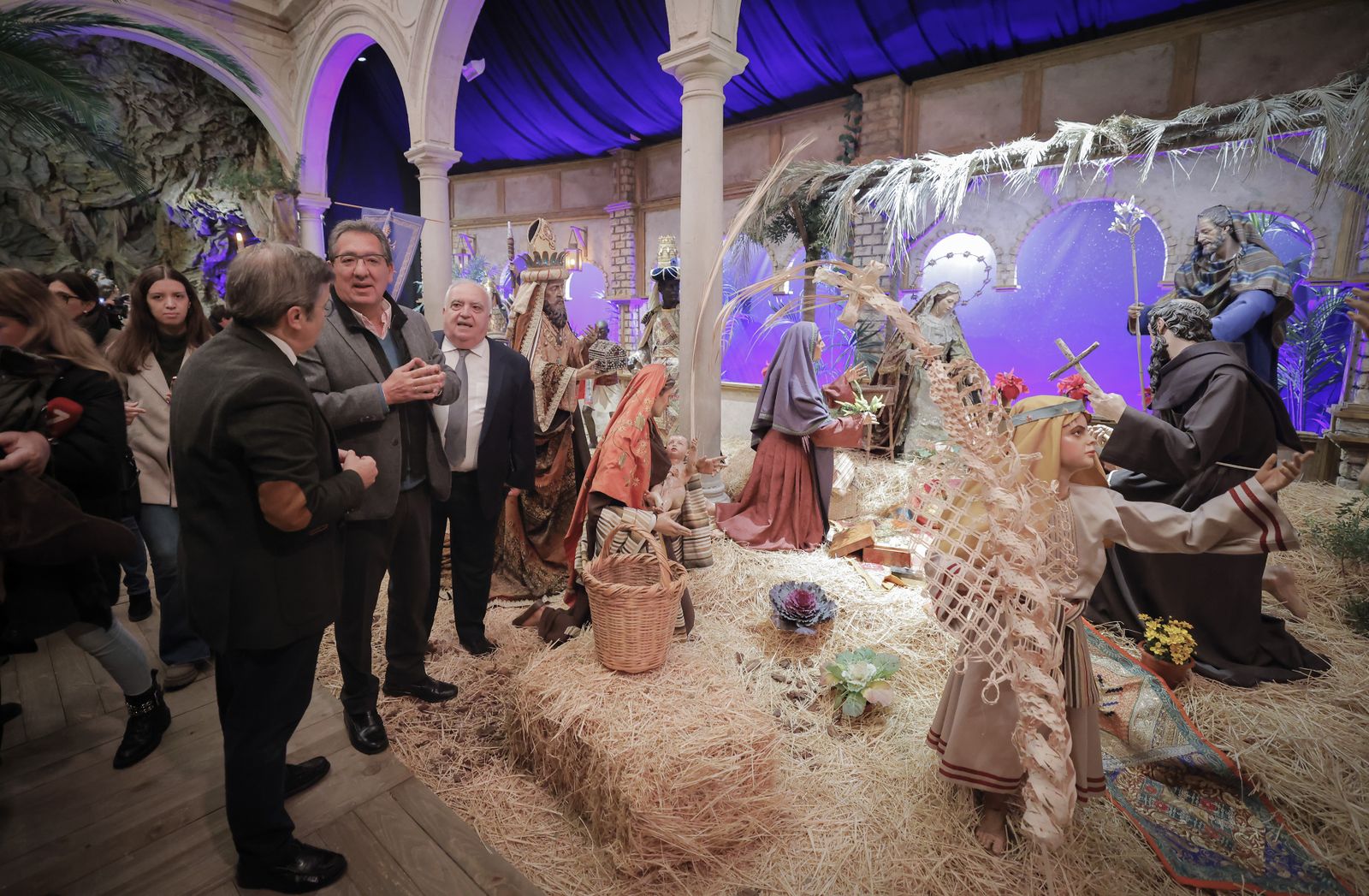 Las fotos del Belén de la fundación Cajasol