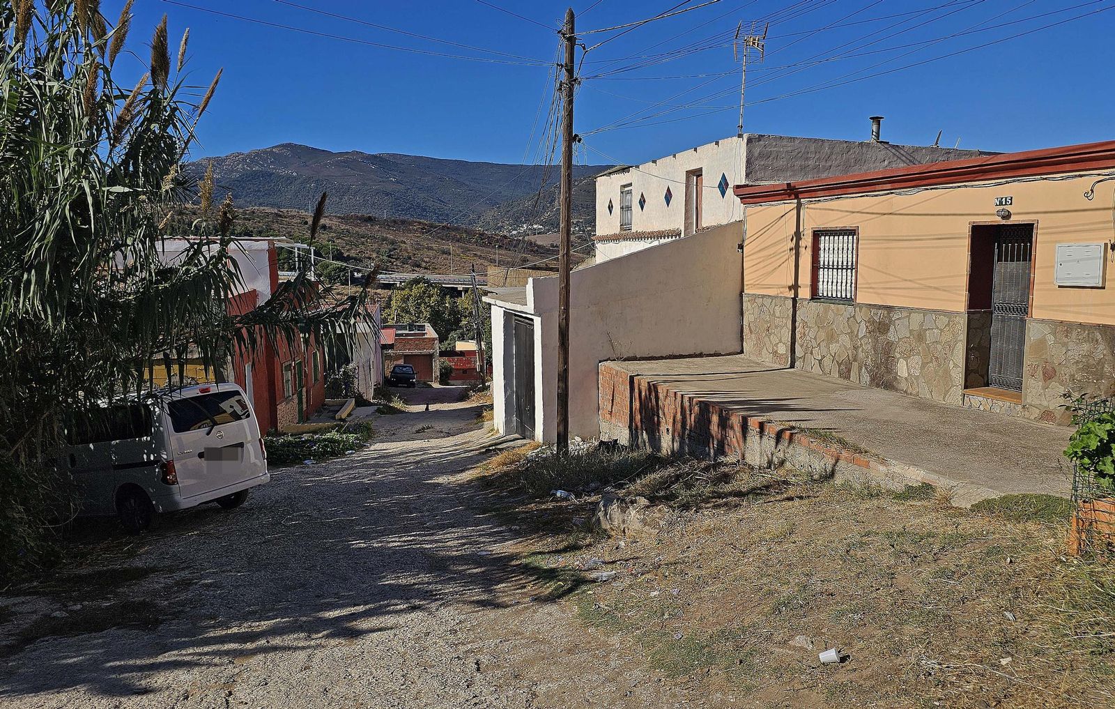 Fotos de los desperfectos de la barriada de La Capelina en Algeciras