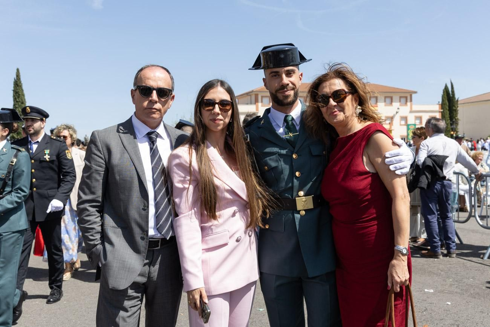 Jura de bandera de la 130ª promoción de guardias civiles de la Academia de Baeza