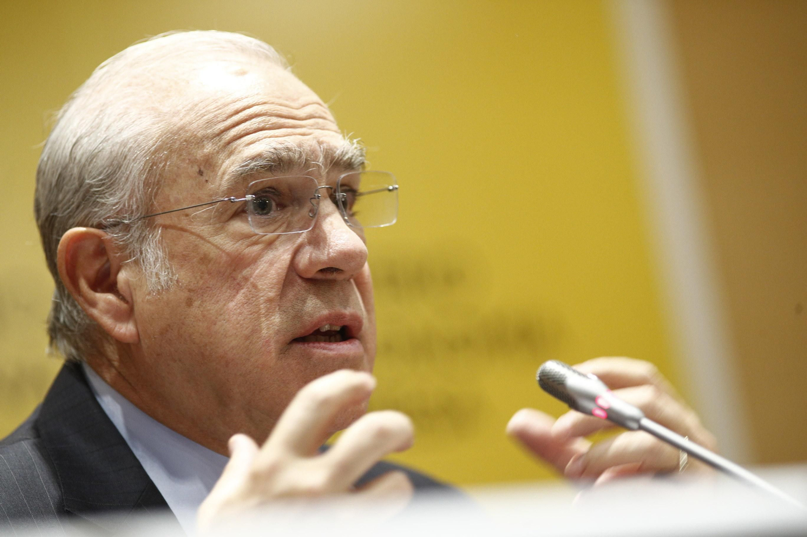 El secretario general de la OCDE, Ángel Gurría