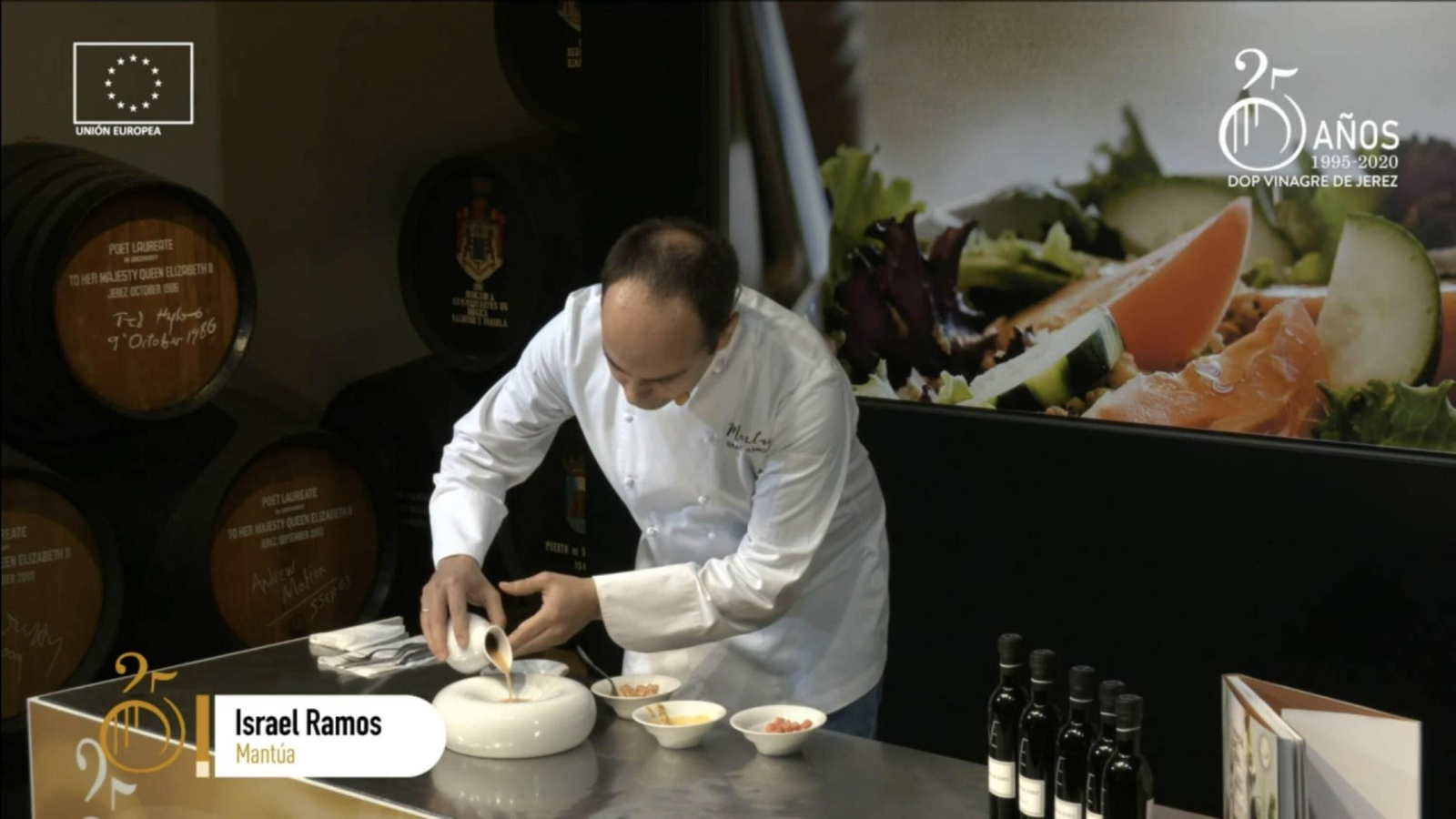 Imágenes de la 'Gala on-line del 25 aniversario del Vinagre de Jerez'